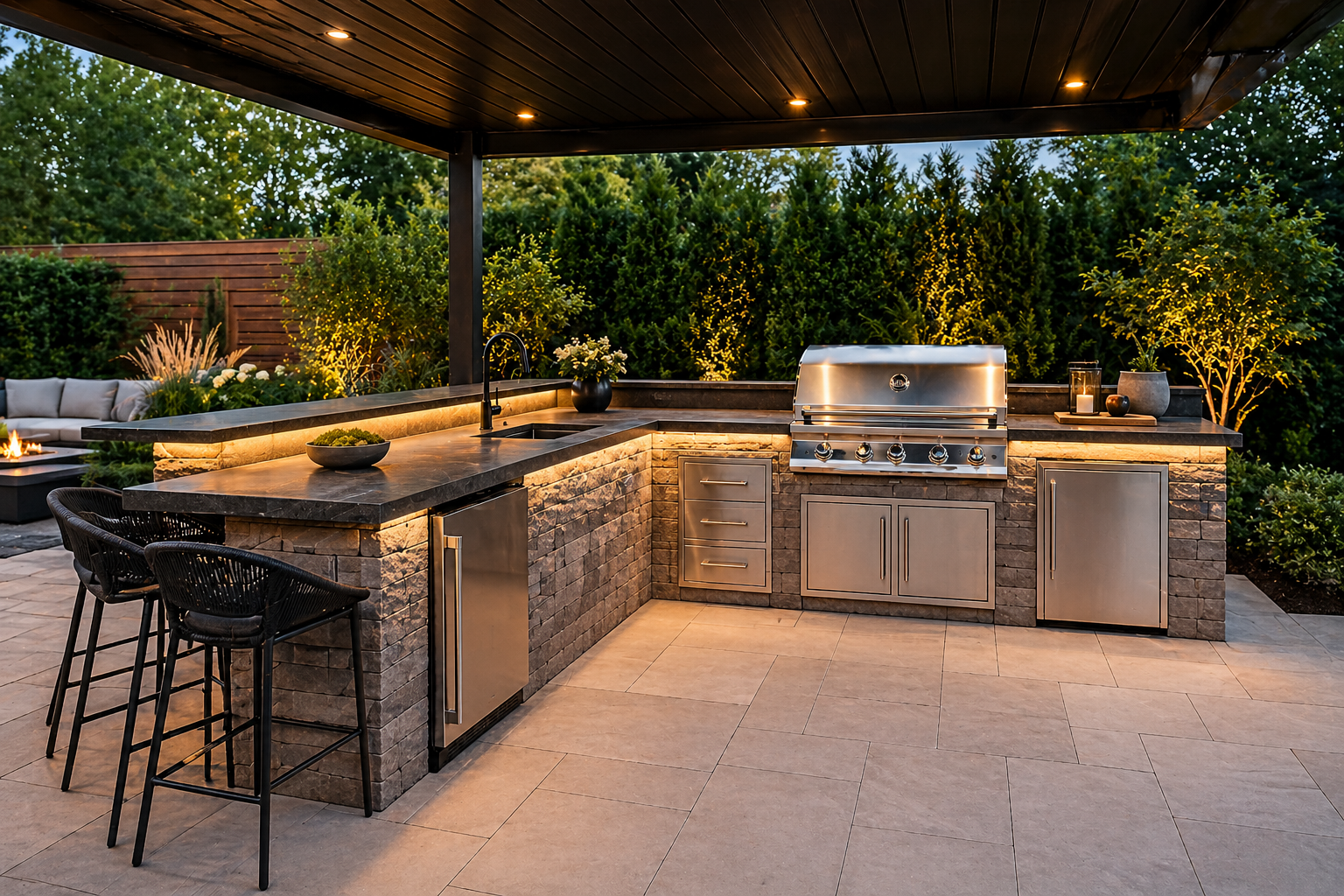 unmatched professionalism when building outdoor kitchens in Albany