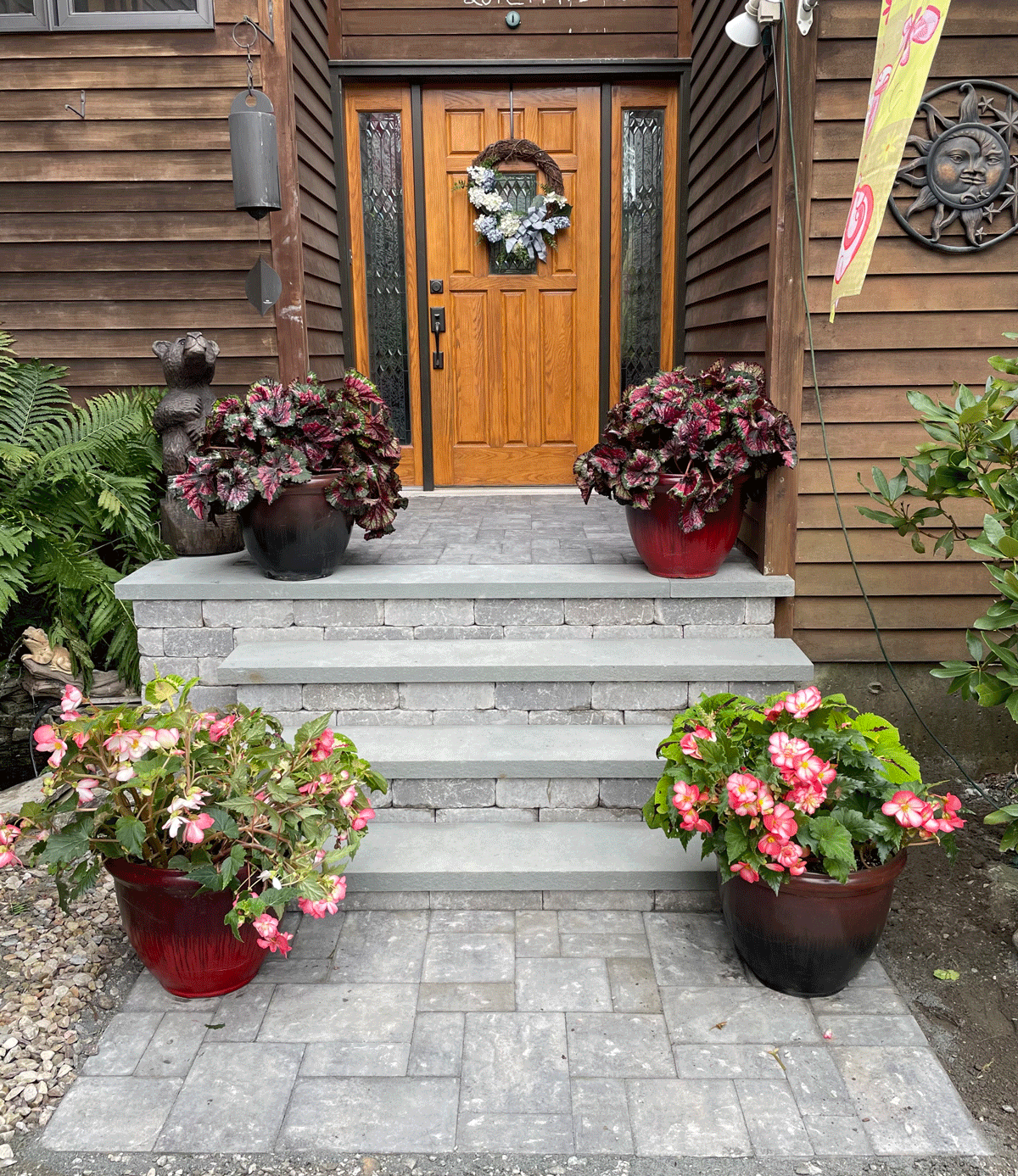 Stairs built by professionals