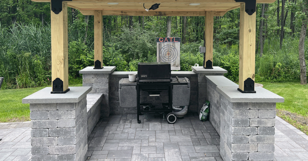 RPM Outdoor Living custom-built outside kitchen