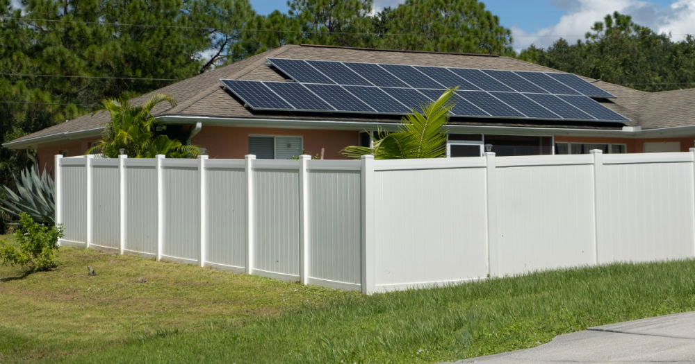 home fence installed by professionals of RPM Outdoor Living